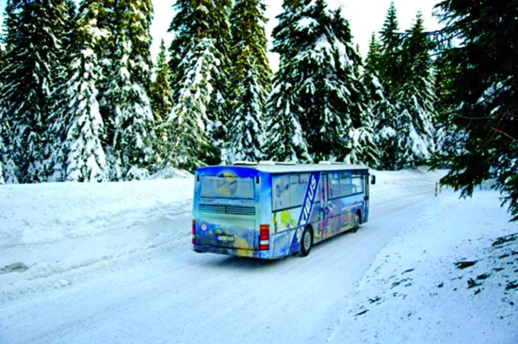 Na úspěšný letní cyklobus navazuje zimní skibus do Beskyd