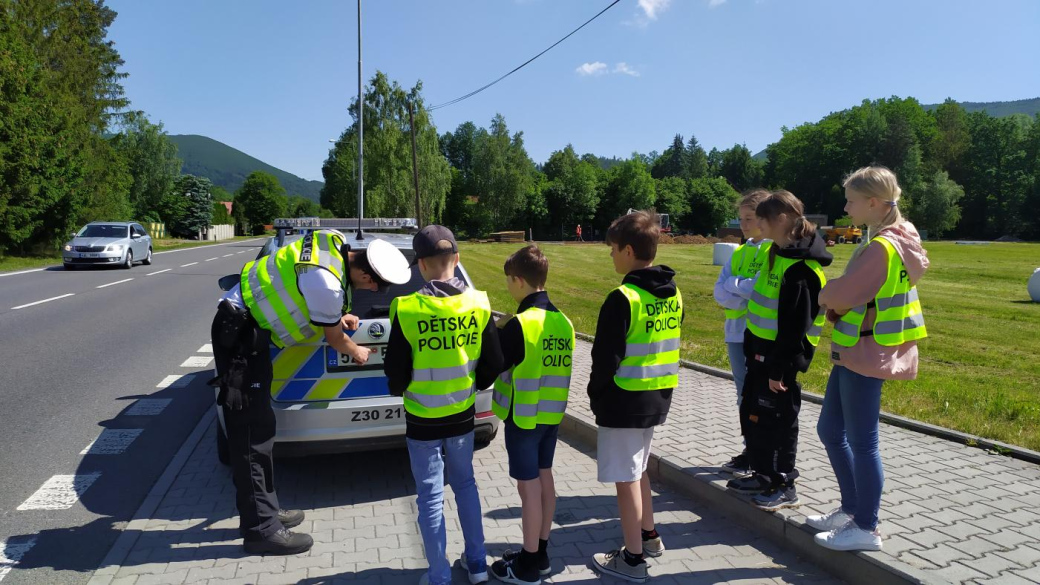 Dětská dopravní policie v Rožnově