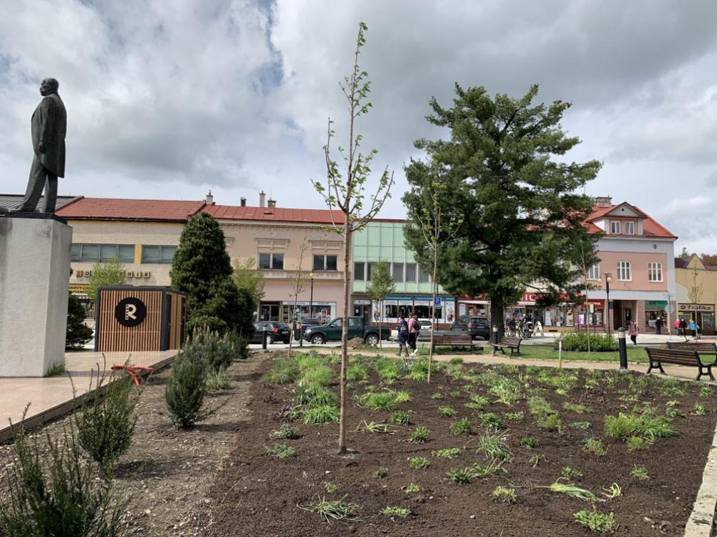 Rožnovské náměstí se dočká nové výsadby zeleně