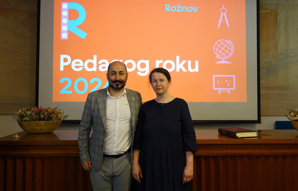 Pedagogem roku se stala Olga Gardašová z Gymnázia Rožnov p. R.