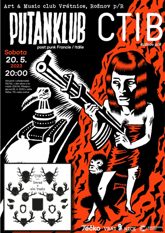 Avantgardní postpunk ve Vrátnici: Putan Club a Ctib