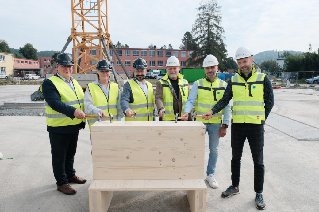 Stavba kulturního centra v Rožnově začala. Do konce roku 2026 by měla vyrůst hrubá stavba