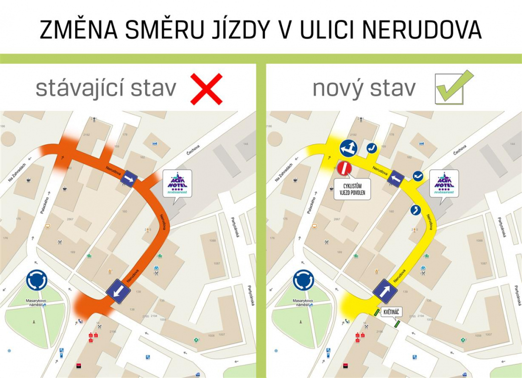 Rožnov podniká další kroky k bezpečnějšímu provozu v centru