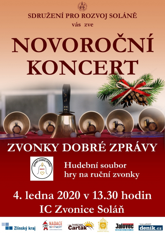 Novoroční koncert Zvonky dobré zpravy na Soláni