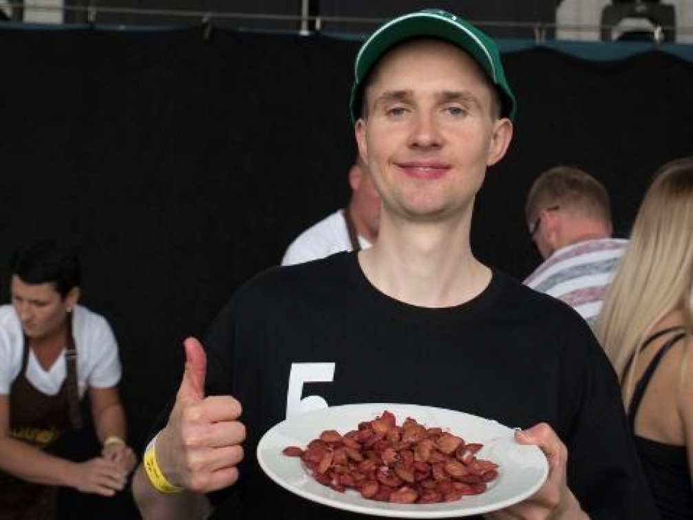 Vítěz jedlické soutěže spořádal na Trnkobraní 190 knedlíků