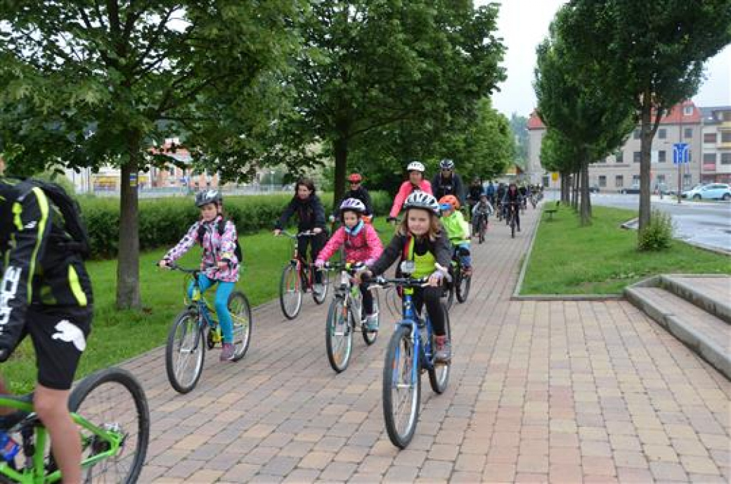 Malé cyklisty čeká VKV vyjížďka s Austinem