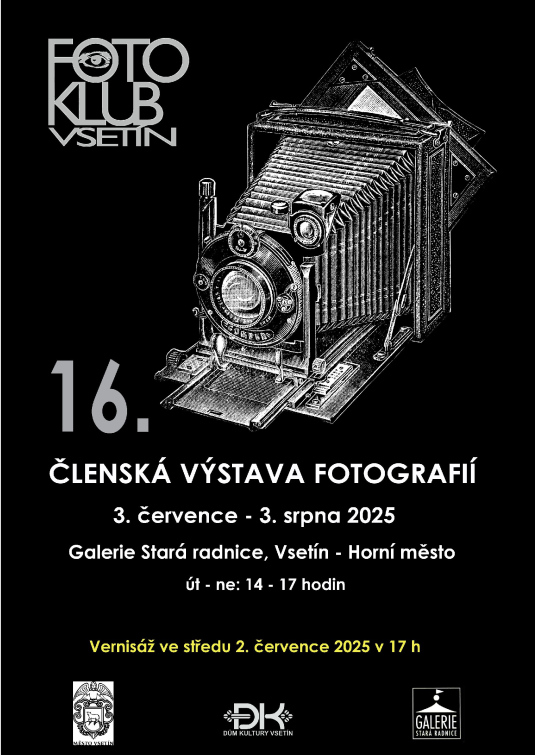 Galerie Stará radnice bude hostit členskou výstavu vsetínského Fotoklubu