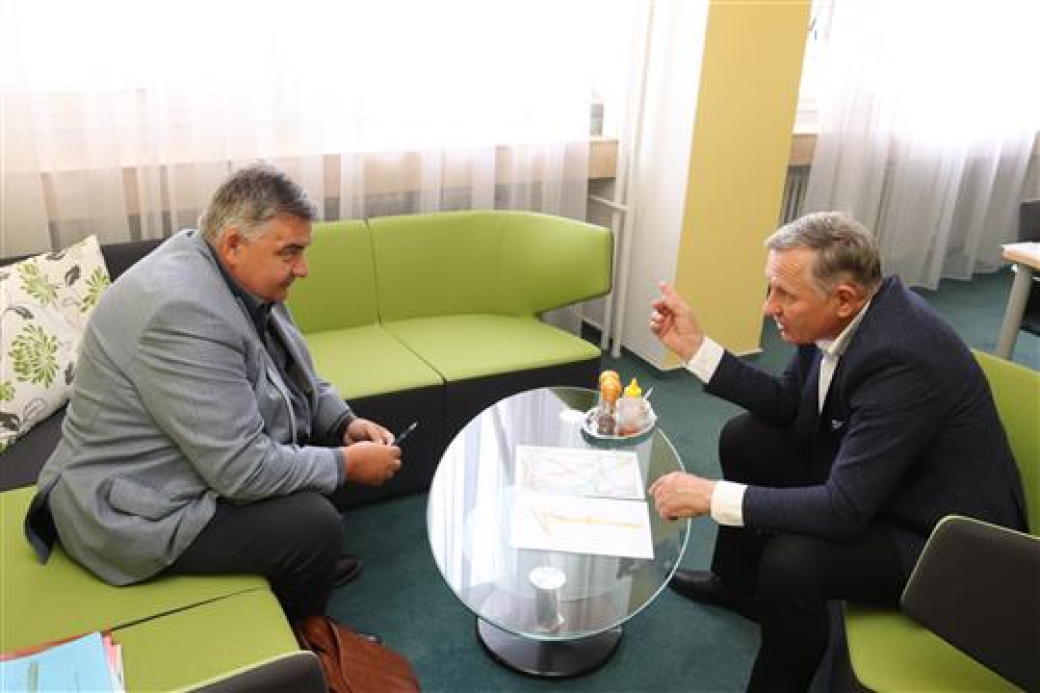 Starosta Čunek a ředitel ŘSD jednali o rozvoji dopravní infrastruktury