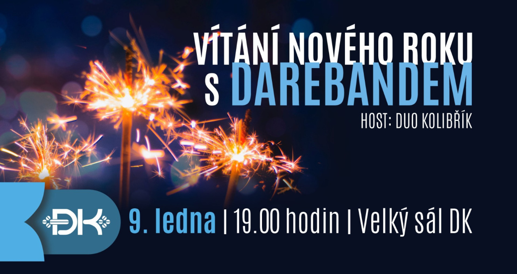 Dareband tradičním novoročním koncertem uvítá rok 2026. Pozval si k sobě duo Kolibřík