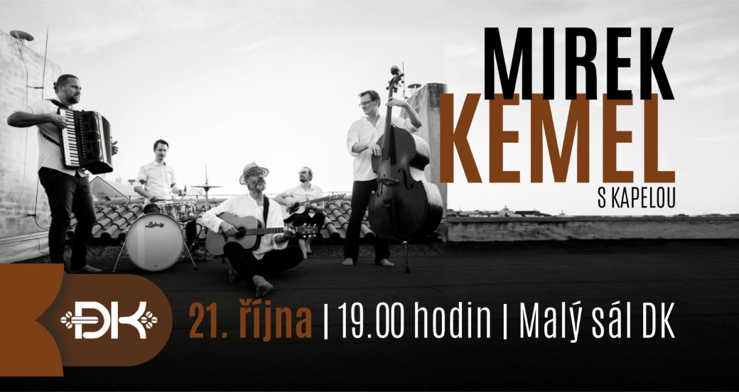 Mirek Kemel přijede na Vsetín s kapelou a oceněným albem Mordyjé