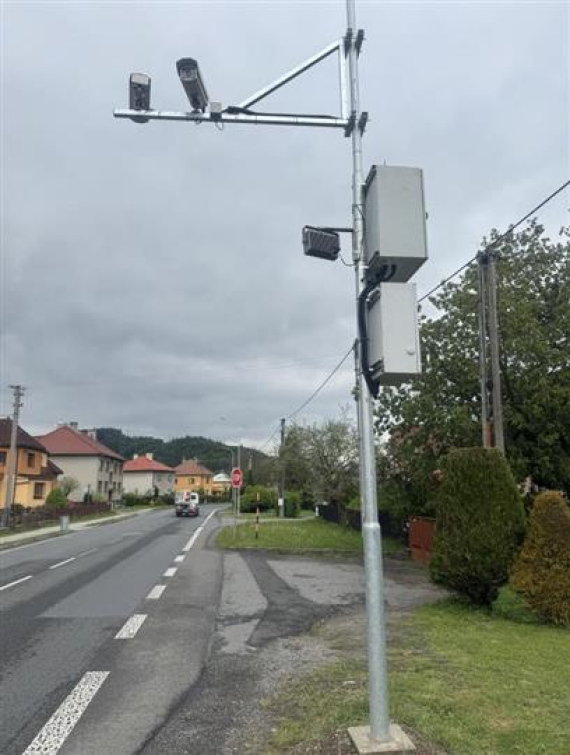 Vsetínská městská policie měří nově rychlost i ve Valašské Polance
