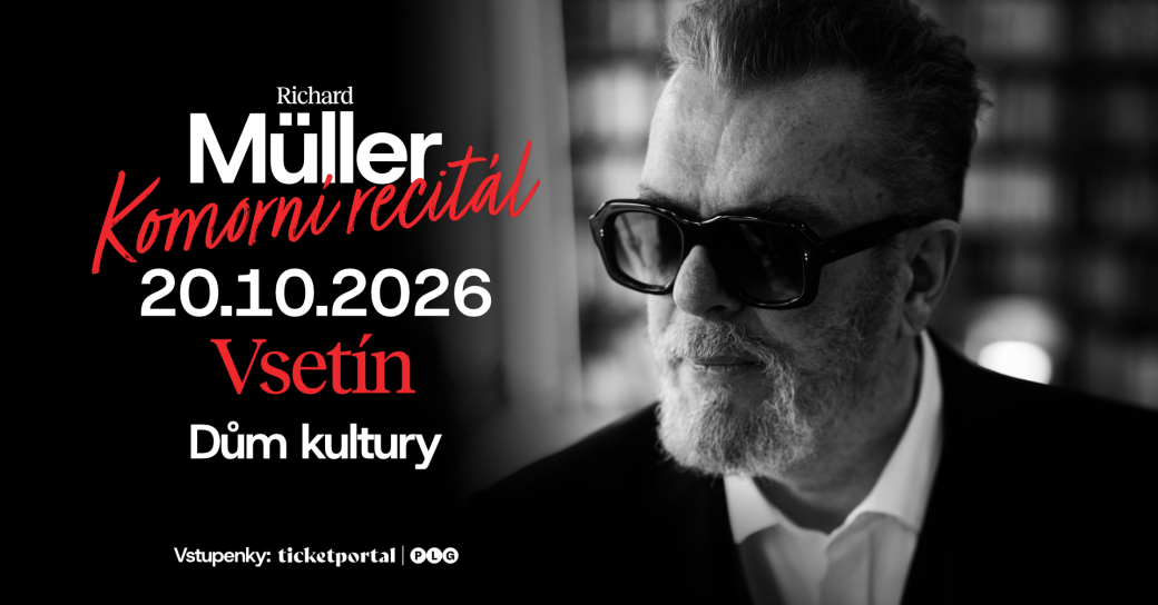 Richard Müller přiveze na Vsetín komorní recitál plný emocí a silných písní
