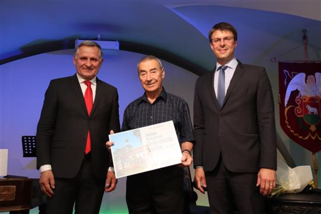 Zdeněk Platzer převzal Cenu města Vsetína