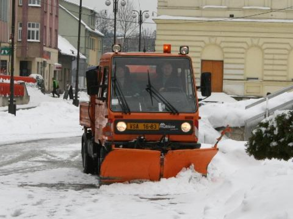 Technické služby města Vsetína jsou na zimu připraveny
