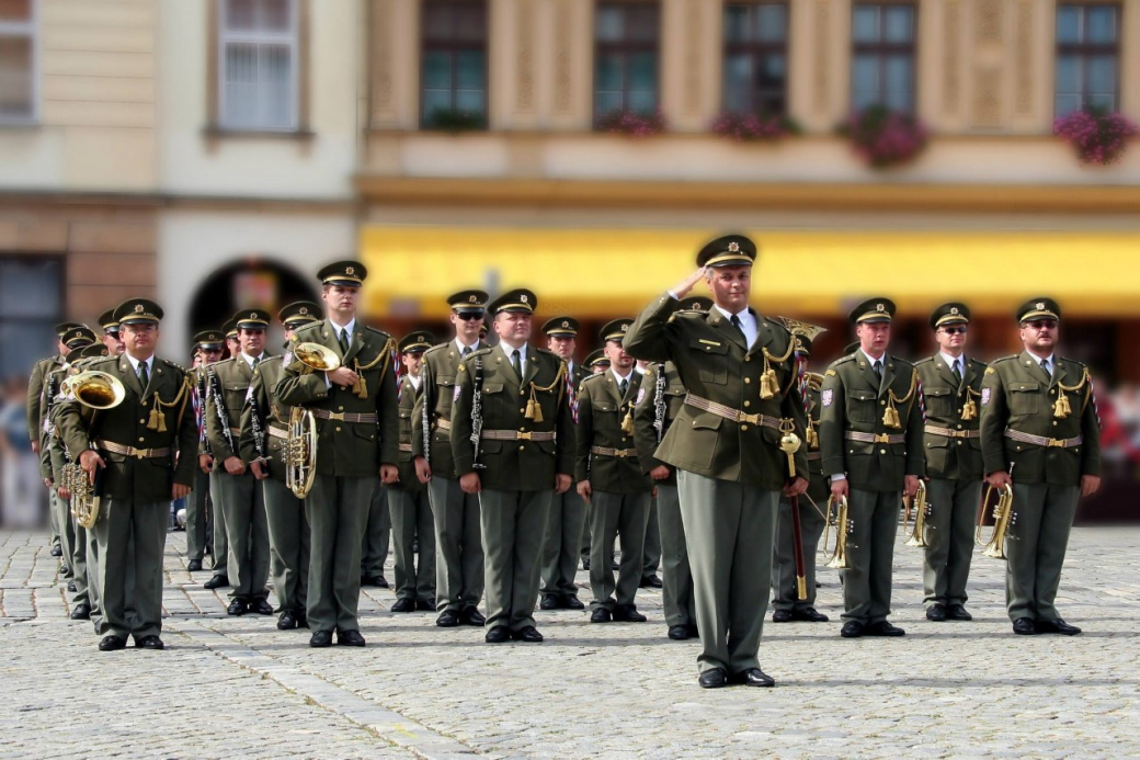 Na Dolním náměstí zahraje Dixieland Vojenské hudby Olomouc