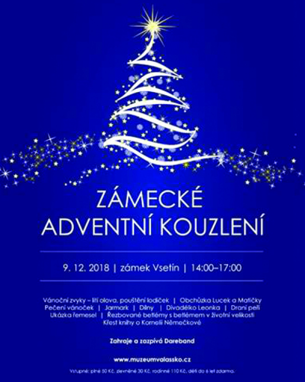 Muzeum regionu Valašsko zve do vsetínského zámku na druhou adventní neděli  