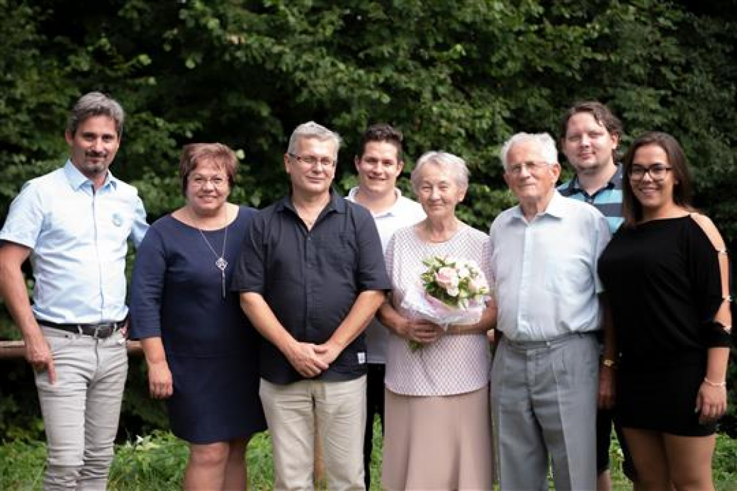 Manželé Haničákovi ze Vsetína oslavili diamantovou svatbu