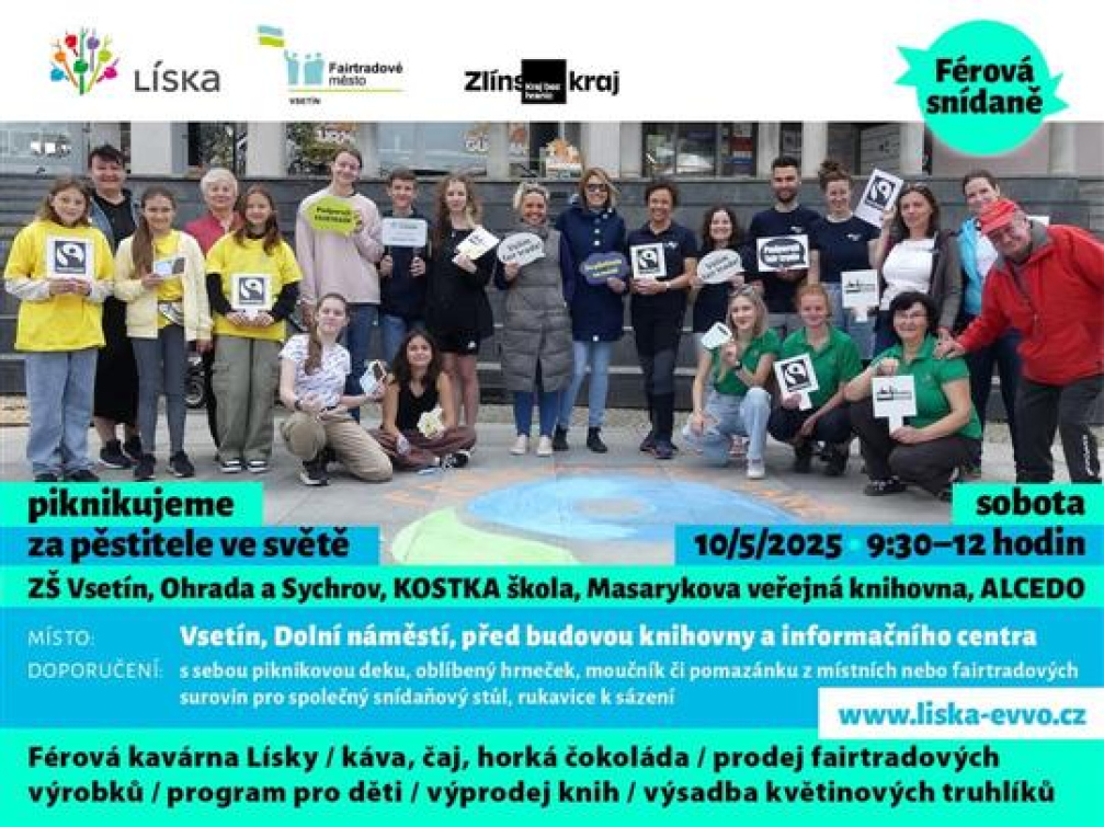 Oslavte Férovou snídaní Světový den pro fair trade