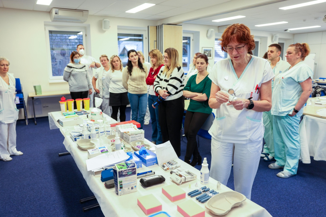 Vsetínská nemocnice se zapojila do projektu optimalizace podávání inzulinu