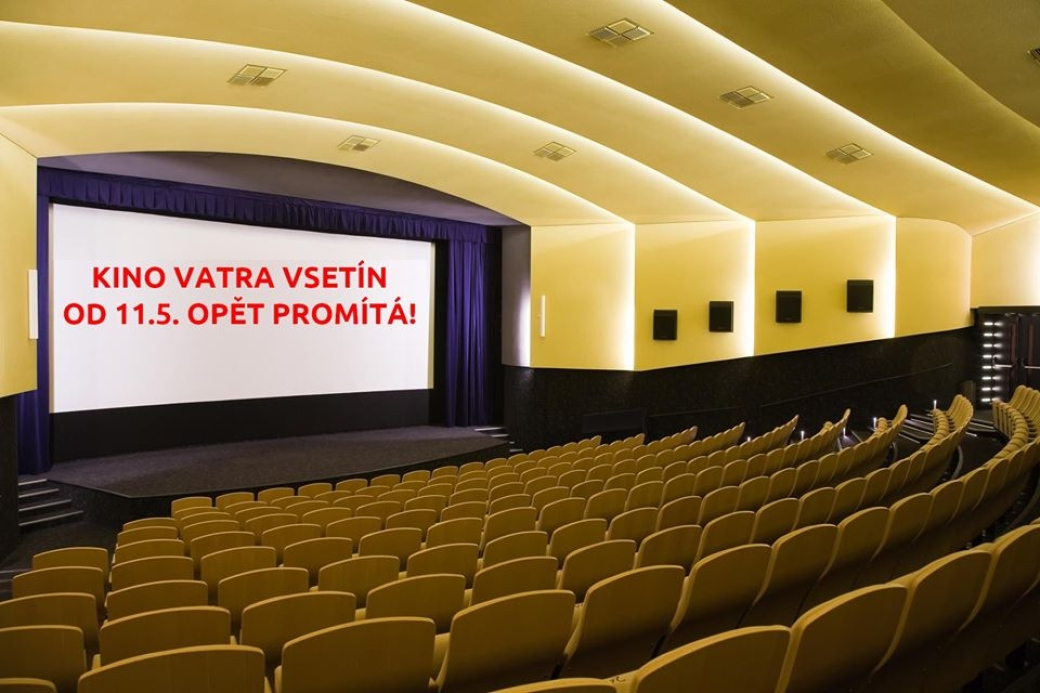 Kino Vatra obnoví provoz 11. května, do té doby promítá on-line