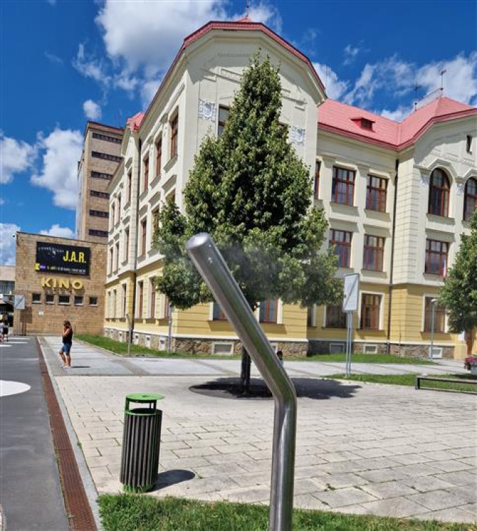 Mlžítka osvěží návštěvníky centra Vsetína