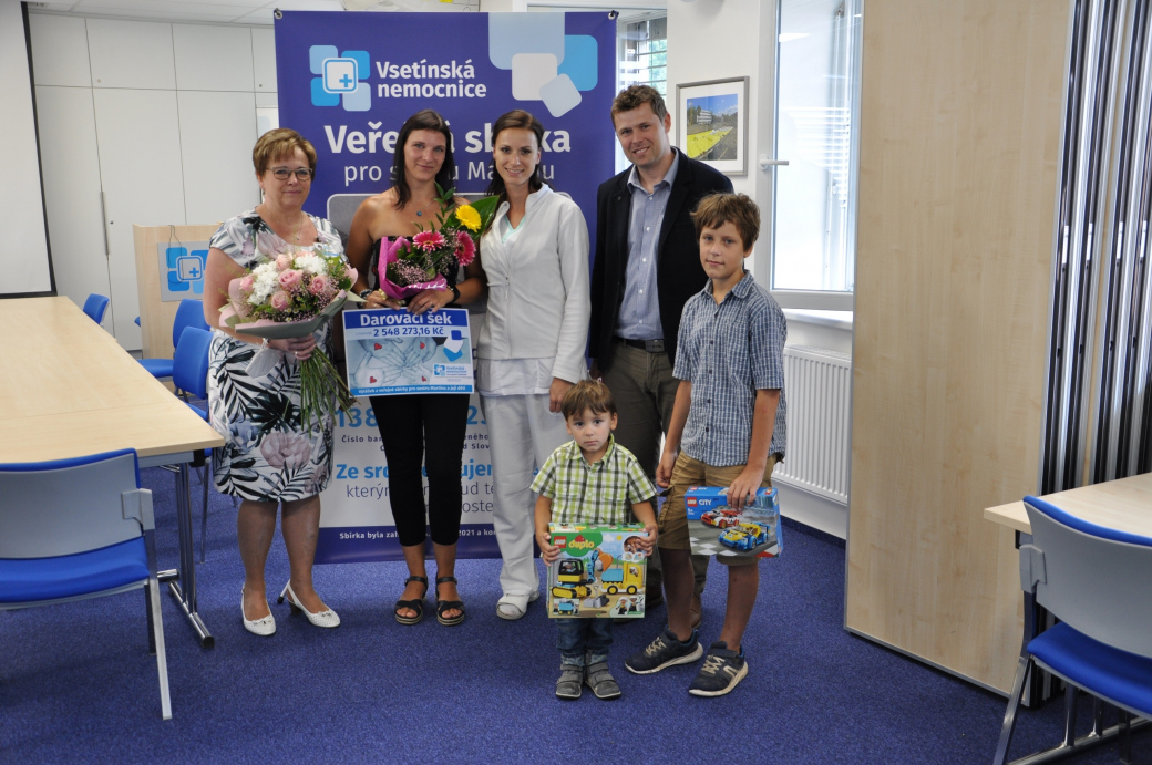 Veřejná sbírka zorganizovaná Vsetínskou nemocnici zvedla velkou vlnu solidarity mezi lidmi