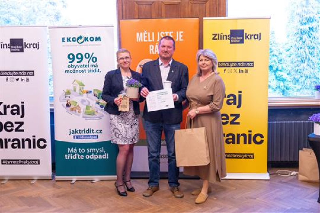 Vsetín oceněn za nízkou produkci odpadu