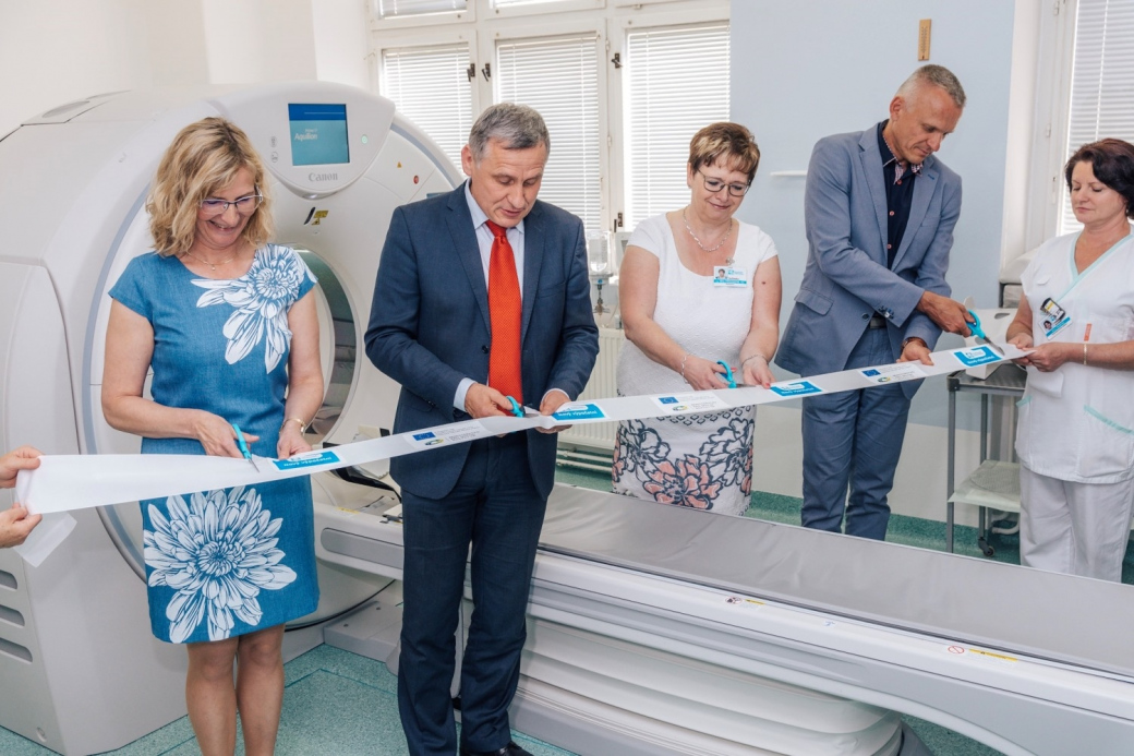 Vsetínská nemocnice zahájila provoz nového CT přístroje za osmnáct milionů korun