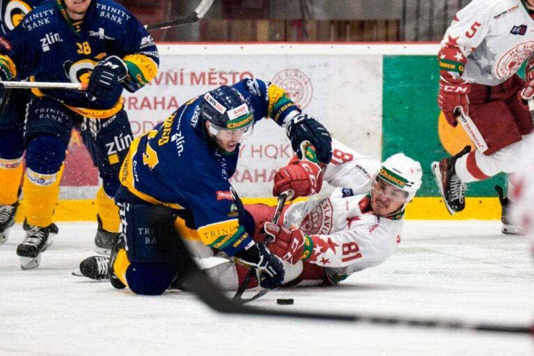 Vsetín udolal Pardubice B a je v čele tabulky, Zlín vyhrál na Slavii v prodloužení