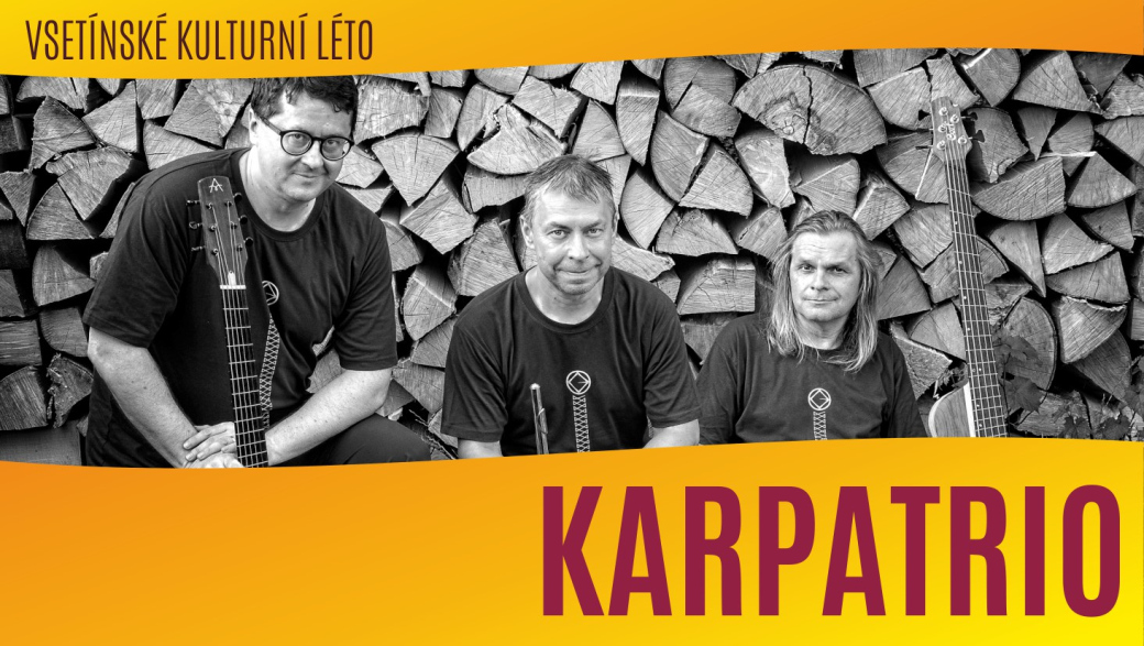 Vsetínské kulturní léto obohatí heavy-folkové Karpatrio