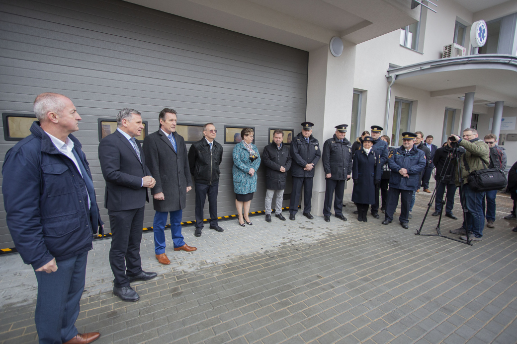 Budova záchranky ve Vsetíně byla zateplena a rozšířena