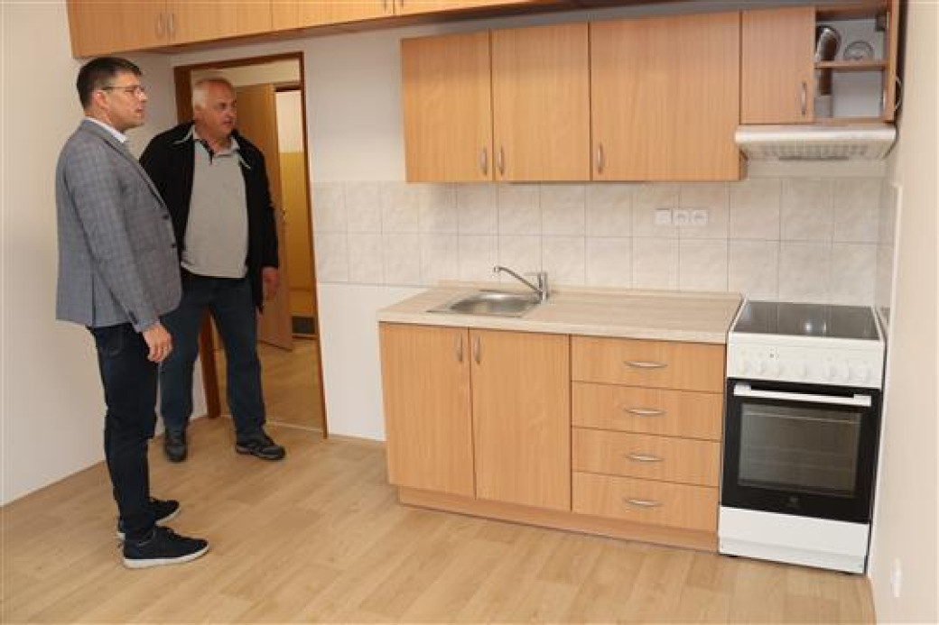 Město Vsetín zrekonstruovalo 5 bytů zvláštního určení