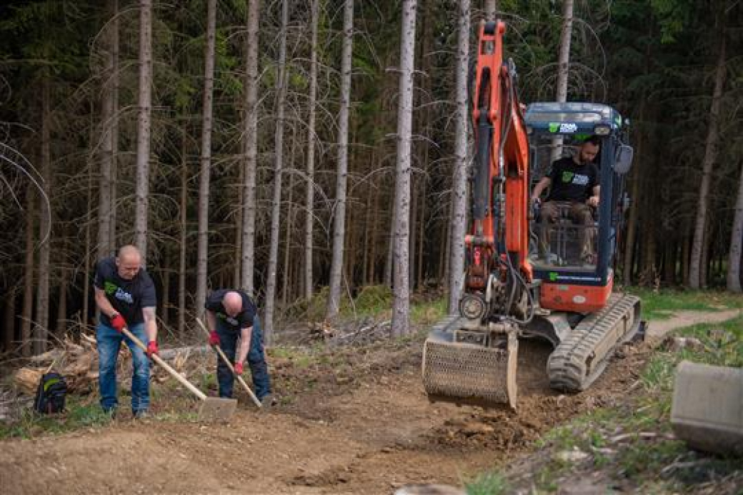 Pytlácký trail bike arény v novém kabátě