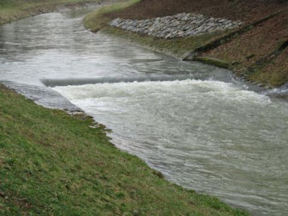 Hladiny řek se zvedají na Valašsku, Kroměřížsku i Luhačovicku