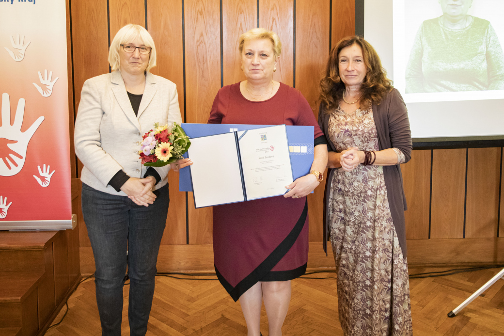 Oceněná Alena Gazdová: Od malička mám ráda staré lidi, protože vyzařují klid a moudrost
