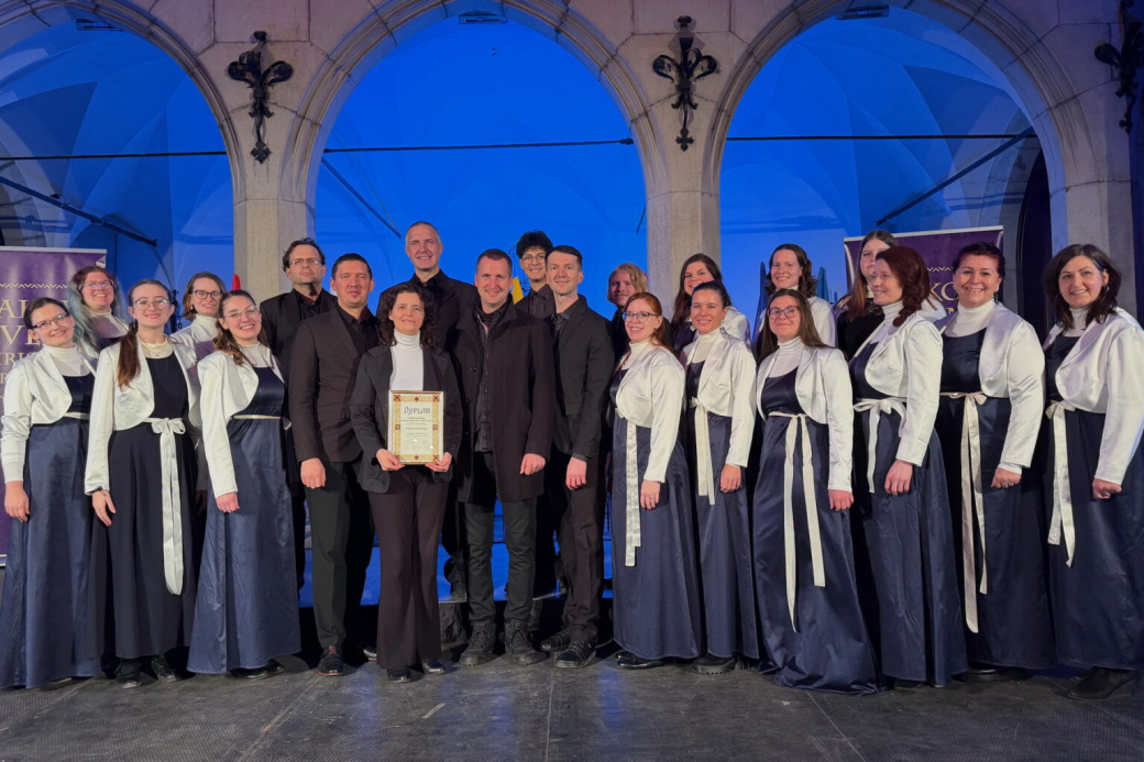Z mezinárodní soutěže pěveckých sborů v Polsku veze zlínský sbor Cantica laetitia zlatý diplom