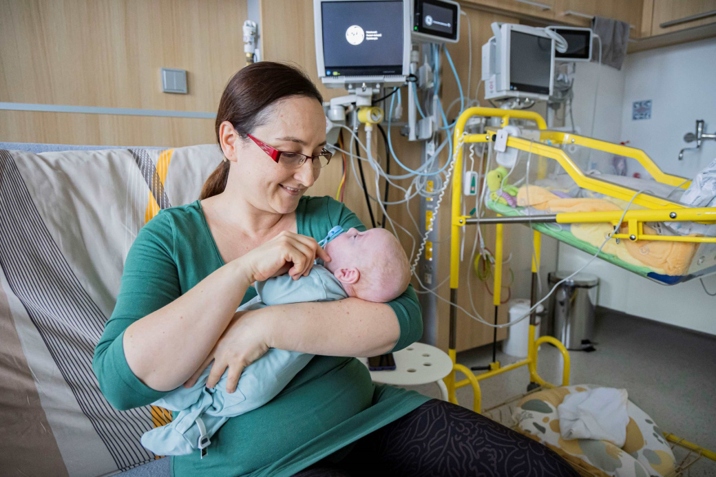 Rekordman Davídek po šesti měsících opouští zlínskou porodnici
