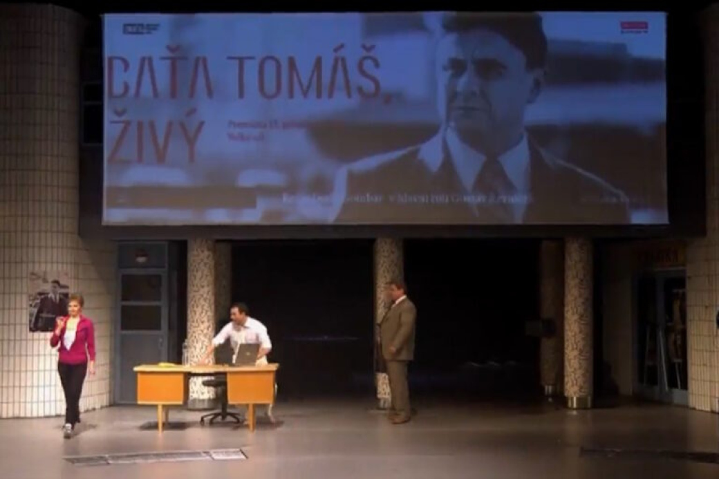 Tomáš Baťa ožívá na Dramoxu. Zlínské představení připomíná 150 let od jeho narození