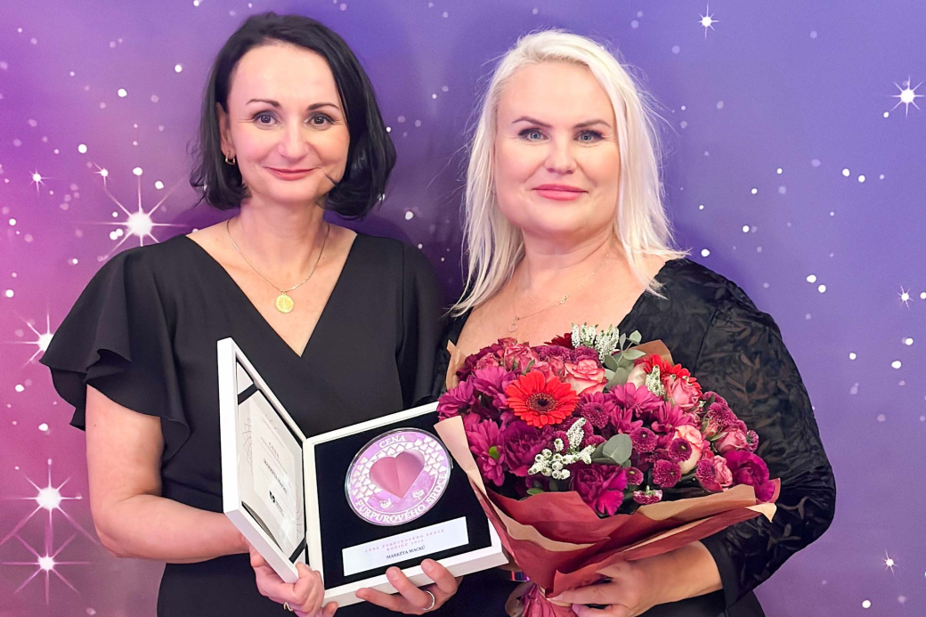 Purpurové srdce opět míří na zlínskou neonatologii