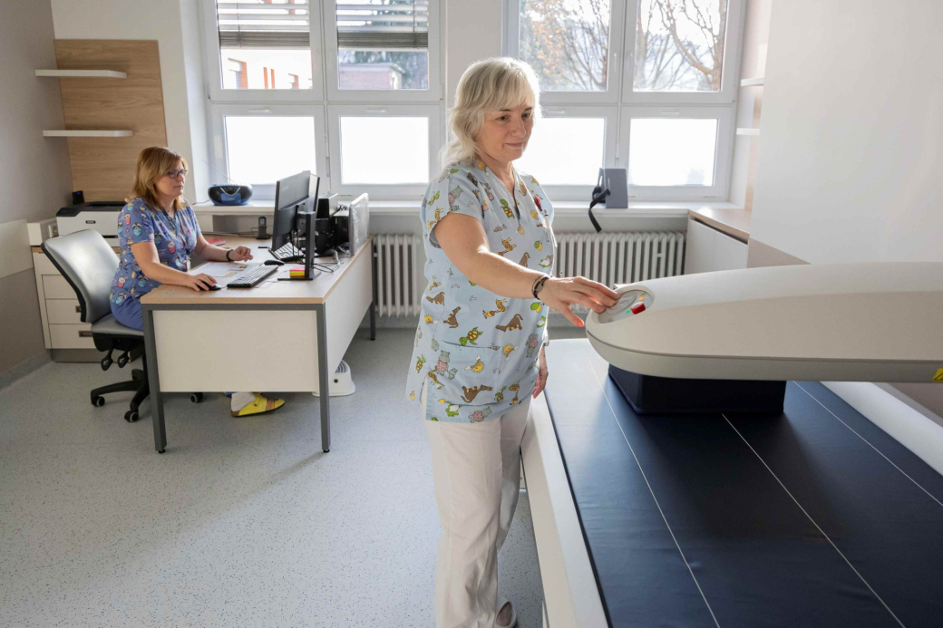 KNTB nově otevírá osteologické ambulance, pořídila také denzitometr