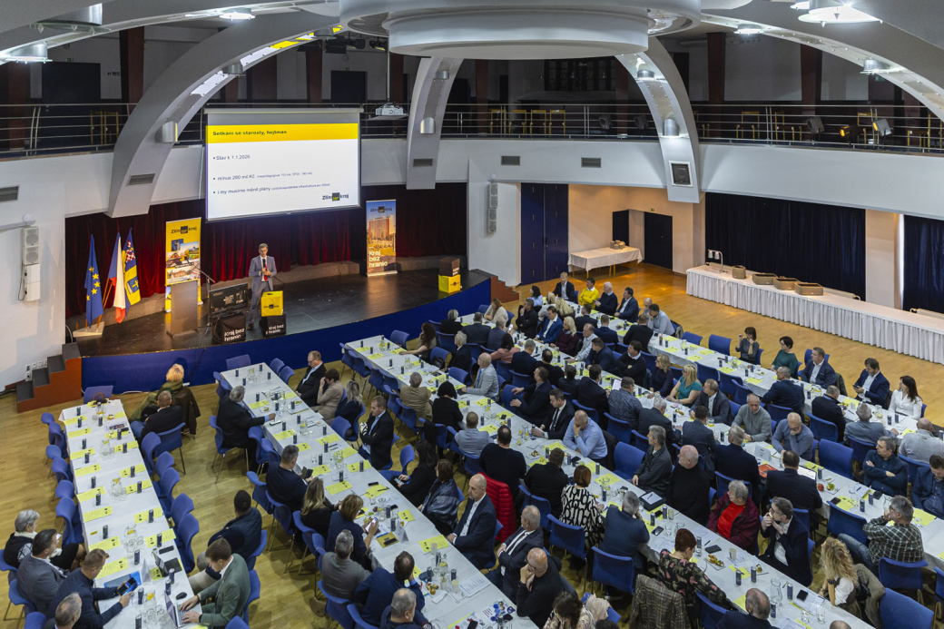 Krajští radní se v Luhačovicích setkali s téměř dvěma stovkami starostů