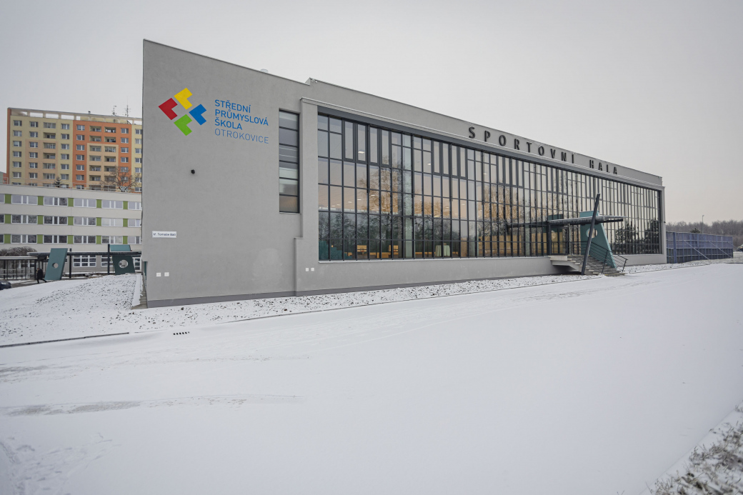 V Otrokovicích byla slavnostně otevřena zmodernizovaná sportovní hala