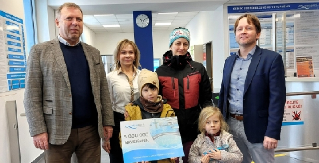 Pět milionů návštěvníků: Aquapark Uherské Hradiště slaví výjimečný milník