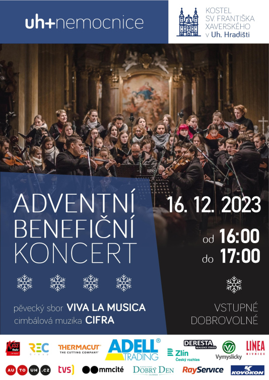 Pozvánka na adventní benefiční koncert