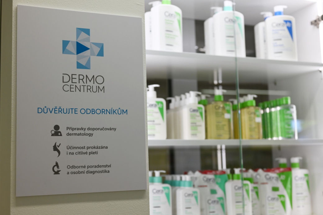 Dermocentrum v novém vzhledu přináší širokou nabídku produktů