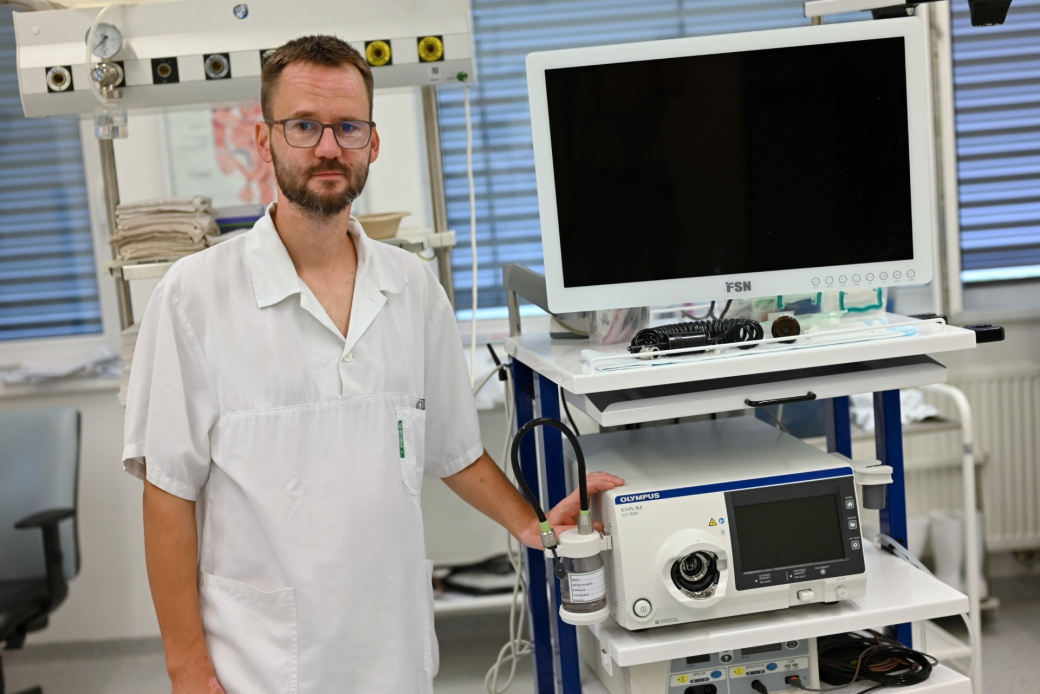 Uherskohradišťská nemocnice modernizuje gastroenterologickou ambulanci: nové vybavení pomůže včas odhalit rakovinu střev