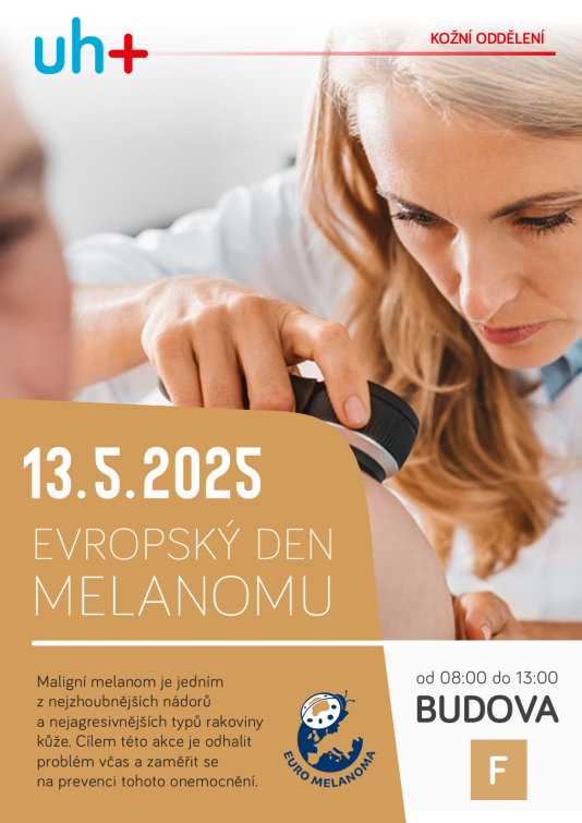 Evropský den melanomu cílí na prevenci zhoubného onemocnění