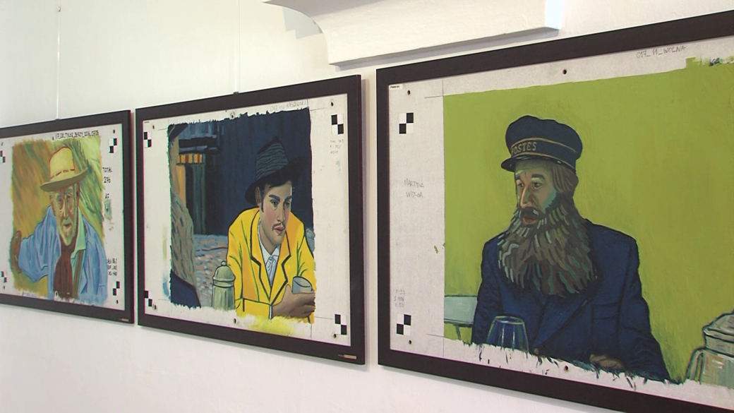 Galerie Panský dům vystavuje originální olejomalby z filmu S láskou Vincent