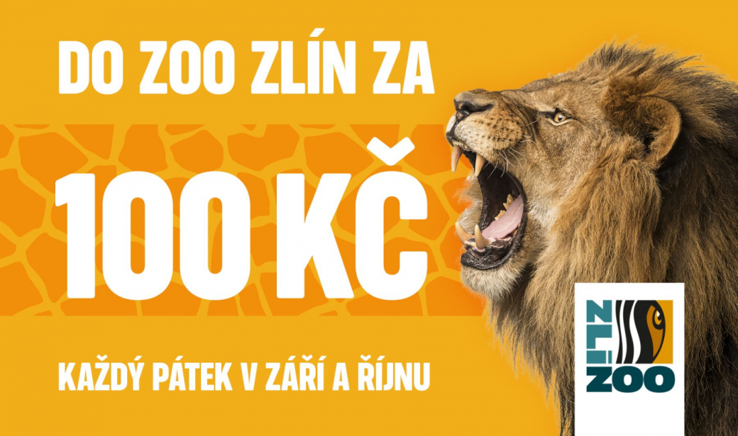 Každý pátek v září a říjnu do Zoo Zlín jen za 100 Kč