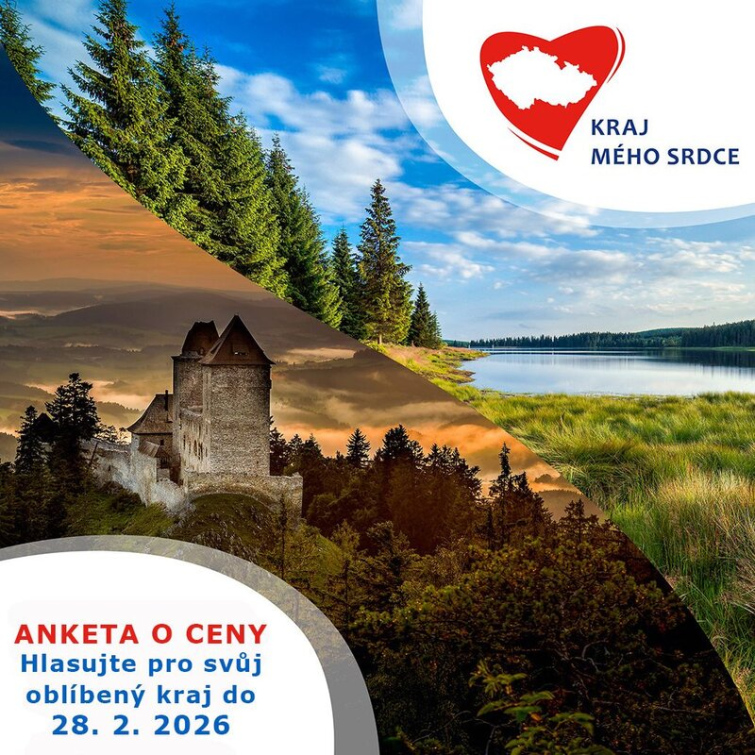 Lidé mohou opět hlasovat v anketě Kraj mého srdce